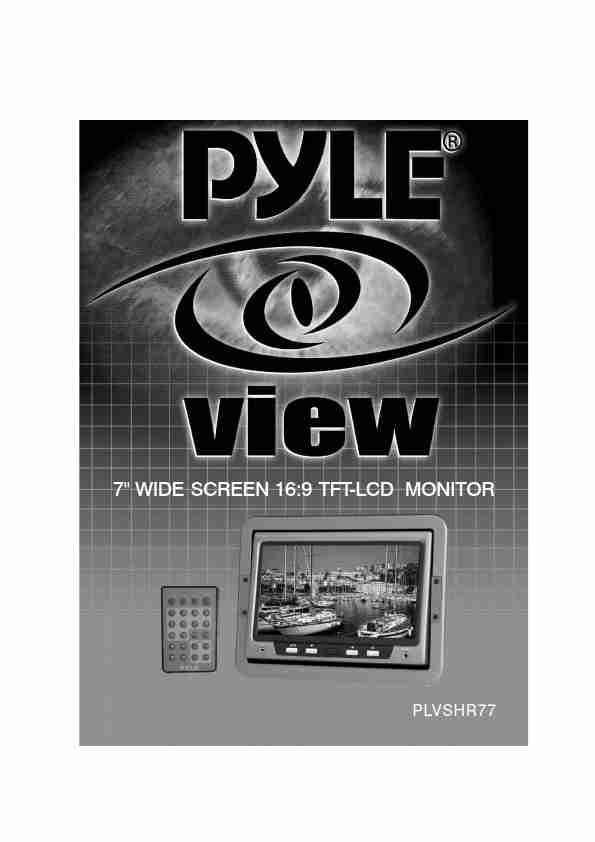 Radio Shack Car Video System PLVSHR77-page_pdf